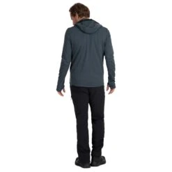 Stoic MerinoGrid285 NorrdalSt. Zip Hoody - Fleecejacke -Outdoor-Ausrüstung stoic merinogrid285 norrdalst zip hoody fleecejacke detail 12