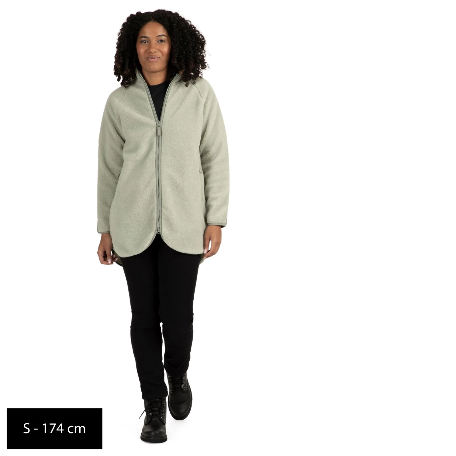 Stoic Women's MerinoHighPile357 VallsboSt. Coat - Fleecejacke 6 Stoic Women's MerinoHighPile357 VallsboSt. Coat - Fleecejacke – Bild 6