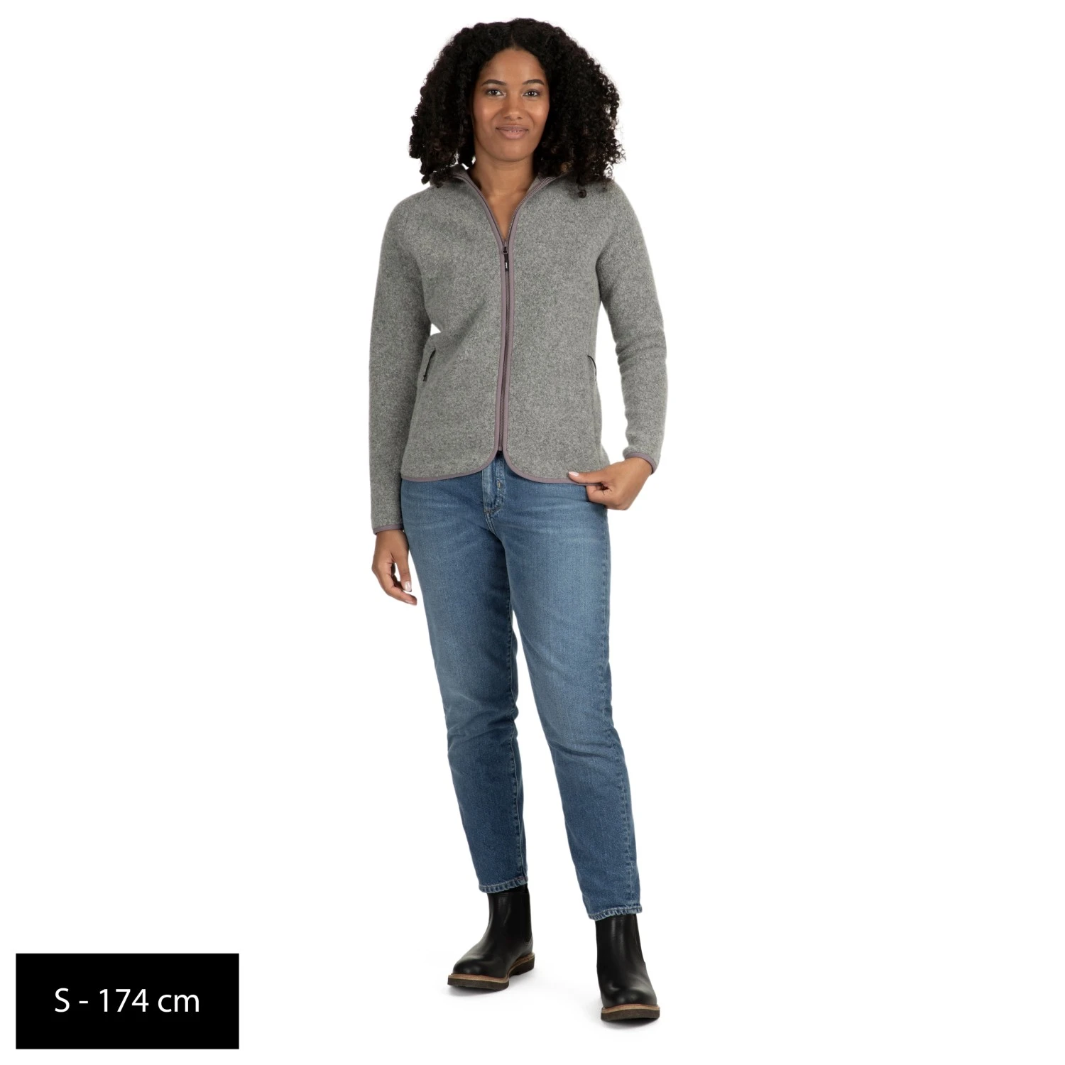 Stoic Women's MerinoPile RissnaSt. Zip Hoody - Fleecejacke 6 Stoic Women's MerinoPile RissnaSt. Zip Hoody - Fleecejacke – Bild 6