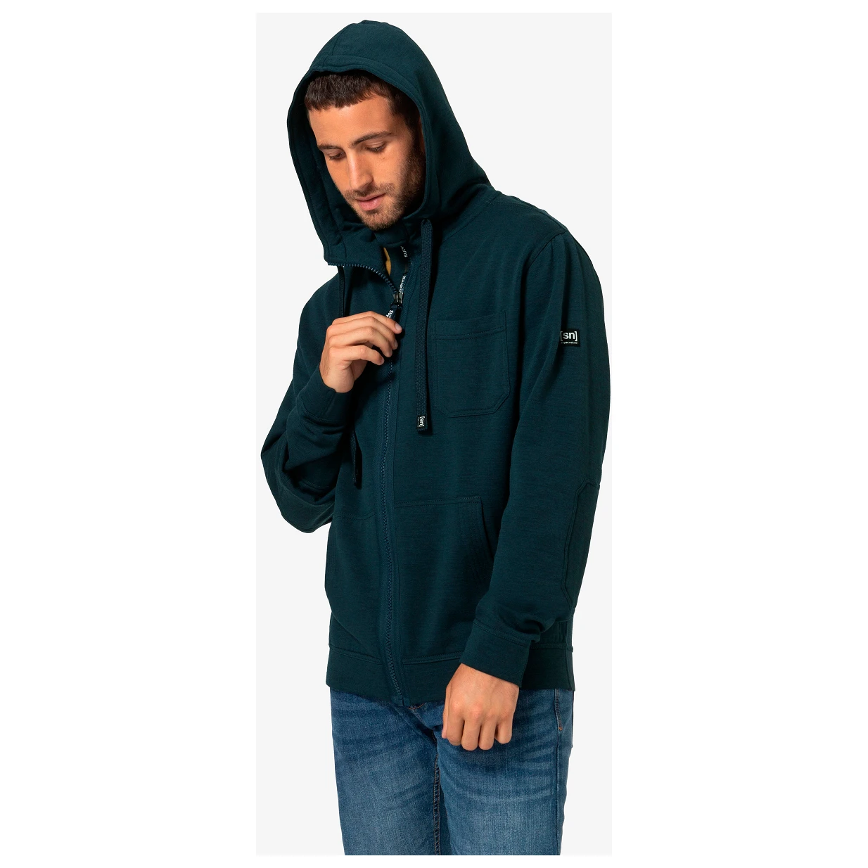 Super.natural Solution Hoodie - Merinohoodie 5 Super.natural Solution Hoodie - Merinohoodie – Bild 5