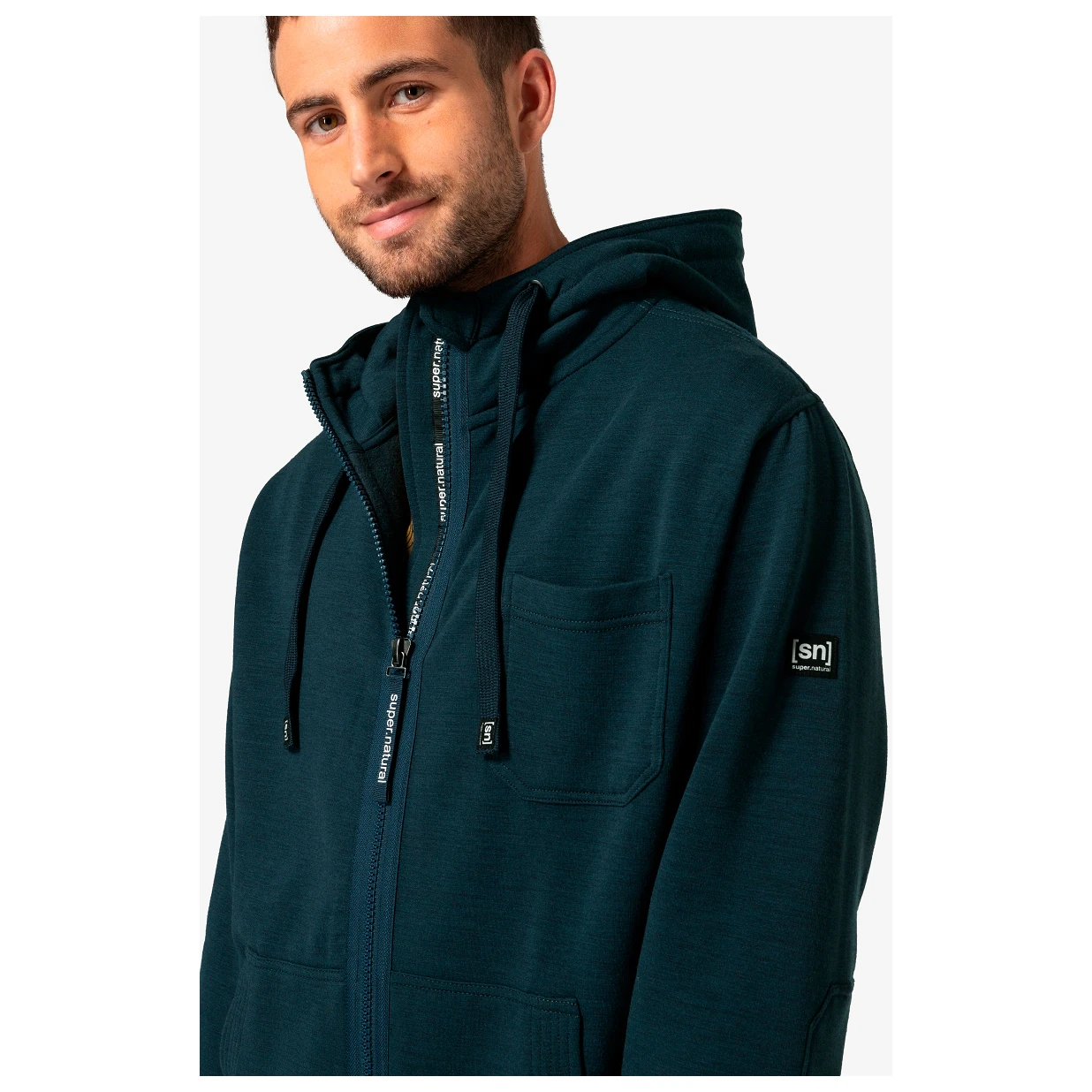 Super.natural Solution Hoodie - Merinohoodie 6 Super.natural Solution Hoodie - Merinohoodie – Bild 6