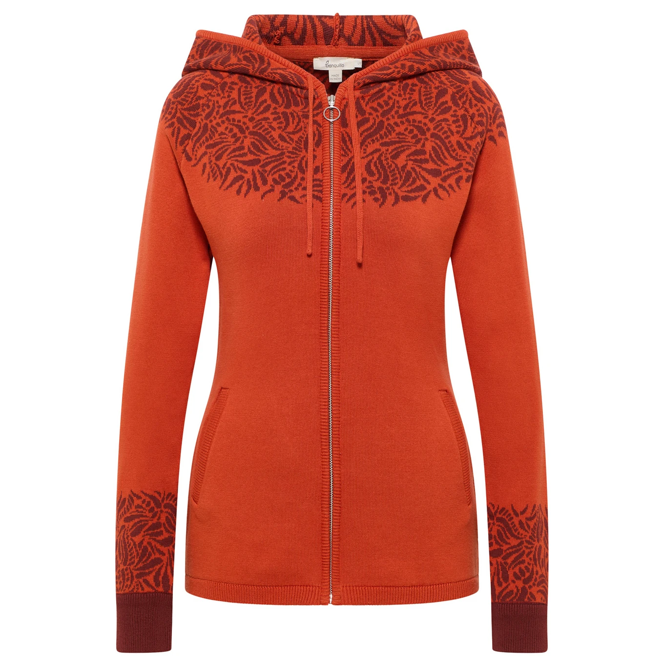 Women's Jaquard-Strickjacke - Freizeitjacke 6 Women's Jaquard-Strickjacke - Freizeitjacke – Bild 6