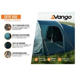 Vango Skye 500 - Gruppenzelt 10 Vango Skye 500 - Gruppenzelt -Outdoor-Ausrüstung vango skye 500 gruppenzelt bf detail 5